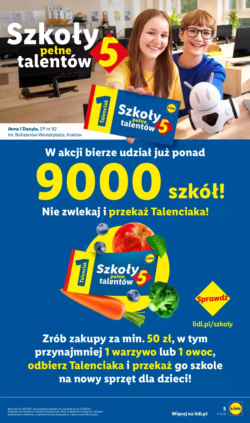 Gazetka promocyjna Lidl - Katalog - ważna 19.10 do 24.10.2026 - strona 5 - produkty: Dzieci