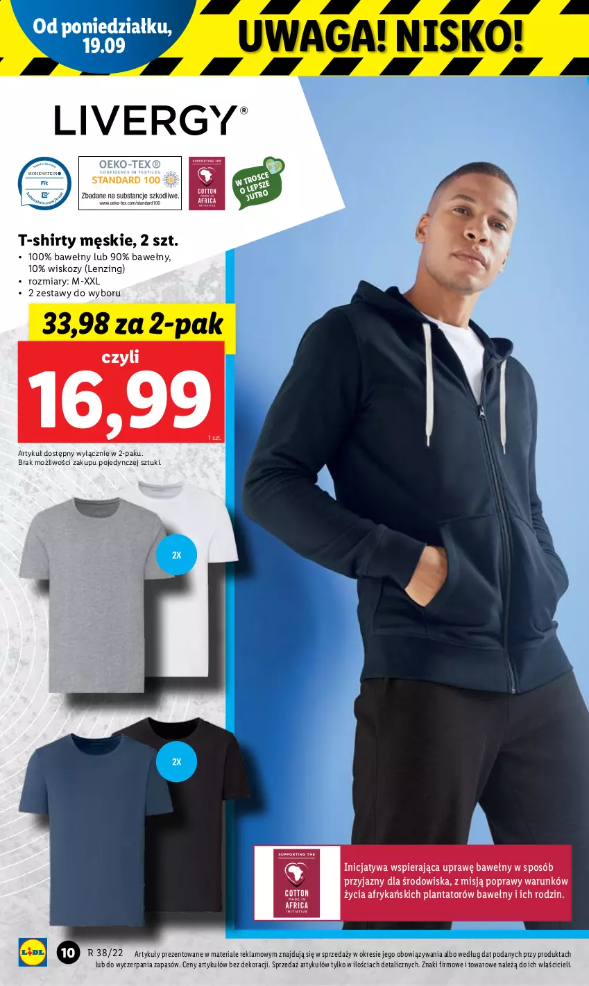 Gazetka promocyjna Lidl - GAZETKA - ważna 19.09 do 24.09.2022 - strona 12 - produkty: T-shirt, Waga