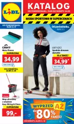 Gazetka promocyjna Lidl - GAZETKA - Gazetka - ważna od 24.09 do 24.09.2022 - strona 1 - produkty: Por, Mop, Plecak, Dres, Sport, Moda, Spodnie, Spodnie dresowe