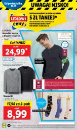 Gazetka promocyjna Lidl - GAZETKA - Gazetka - ważna od 24.09 do 24.09.2022 - strona 14 - produkty: Sok, Karp, Kosz, Skarpetki, Koszulka, Waga