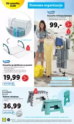 Gazetka promocyjna Lidl - GAZETKA - Gazetka - ważna od 24.09 do 24.09.2022 - strona 32 - produkty: Piec, Grzejnik, Taboret, Suszarka, Taboret składany
