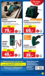 Gazetka promocyjna Lidl - GAZETKA - Gazetka - ważna od 24.09 do 24.09.2022 - strona 41 - produkty: Top, Gry, Gra, Kabel USB, Wkrętak akumulatorowy, Wkręt, Mola, Bateria, Akumulator