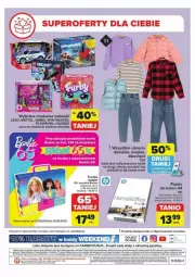 Gazetka promocyjna Carrefour - Gazetka - ważna od 07.09 do 07.09.2024 - strona 28 - produkty: Ubrania, Ser, Papier, Rama, Jaja, O nas, LEGO, Mattel, Playmobil, Dzieci, Hasbro, Mobil, HP, Fa