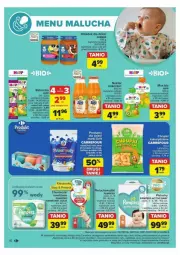 Gazetka promocyjna Carrefour - Gazetka - ważna od 07.09 do 07.09.2024 - strona 8 - produkty: HiPP, Mus, Gerber, Pampers, Pieluchy, Majtki, Bobofrut, O nas, Chusteczki, Dzieci, Baton, Pieluchomajtki, Nektar