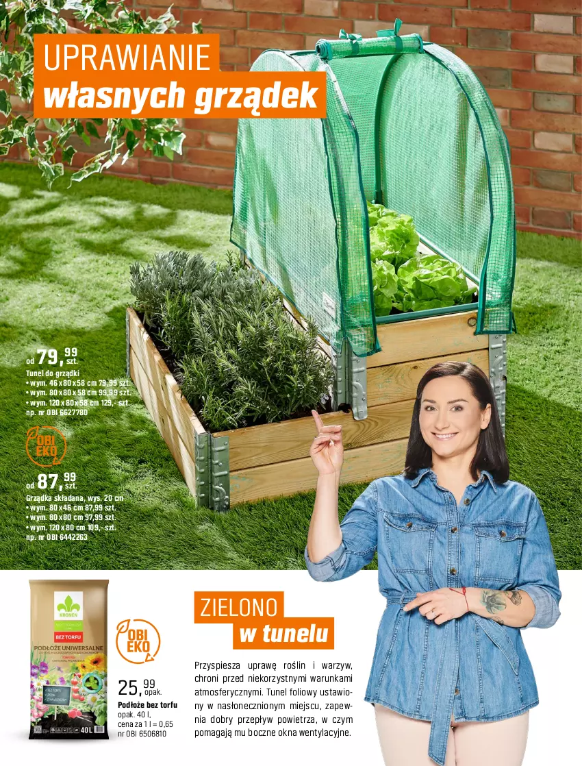 Gazetka promocyjna Obi - Gazetka OBI - ważna 30.03 do 30.06.2022 - strona 94 - produkty: Piec, Sok, Tunel, Warzywa