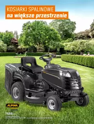 Gazetka promocyjna Obi - Gazetka OBI - Gazetka - ważna od 30.06 do 30.06.2022 - strona 100 - produkty: Alpina, Kosz, Kosiarka, Traktor