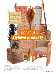 Gazetka promocyjna Obi - Gazetka OBI - Gazetka - ważna od 30.06 do 30.06.2022 - strona 9 - produkty: Puf, Hiacynt, Stolik, Kosz, Lack, Lampion, Poducha, Siedzisko, Fotel, Meble, Dywan, Osłonka, Fa