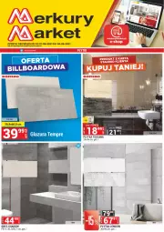 Gazetka promocyjna Merkury Market - Dębica, Jasło, Kraków, Rzeszów, Sanok, Tarnobrzeg, Żywiec - Gazetka - ważna od 30.06 do 30.06.2021 - strona 1 - produkty: Płytka, Gres, K2