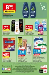 Gazetka promocyjna Auchan - Gazetka Oferty tygodnia! Supermarket Auchan - Gazetka - ważna od 24.04 do 24.04.2024 - strona 14 - produkty: Ser, Mus, Gra, Napój energetyczny, Tablet, Tera, Silan, Płyn do płukania, Somat, Muszynianka, Schauma, Szampon, Woda mineralna, Zmywarki, Woda, Napój, Tabletki do zmywarki, Luksja