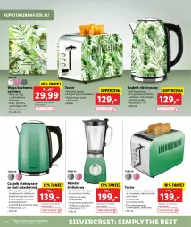 Gazetka promocyjna Lidl - KATALOG SILVERCREST - Gazetka - ważna od 31.08 do 31.08.2023 - strona 4 - produkty: Piec, Silvercrest, Top, Sok, Rum, Gra, Blender, Rama, Czajnik elektryczny, Czajnik, Toster, Smoothie, Waga