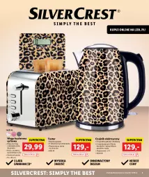 Gazetka promocyjna Lidl - KATALOG SILVERCREST - Gazetka - ważna od 31.08 do 31.08.2023 - strona 5 - produkty: Silvercrest, Top, Sok, Rum, Gra, Rama, Czajnik elektryczny, Czajnik, Kosz, Toster, Waga