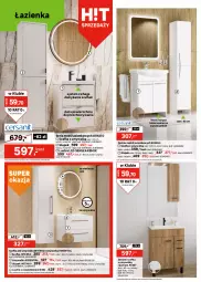 Gazetka promocyjna Leroy Merlin - Gazetka Leroy Merlin - Gazetka - ważna od 28.08 do 28.08.2025 - strona 14 - produkty: Lustro LED, Sok, Ser, Bell, Szafka pod umywalkę, Słupek, Termos, Wanna, Lack, Szafka, Bateria wannowa, Bateria, Brodzik, Bella, Umywalka, Lustro, Lakier
