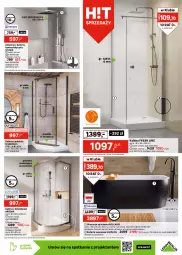 Gazetka promocyjna Leroy Merlin - Gazetka Leroy Merlin - Gazetka - ważna od 28.08 do 28.08.2025 - strona 15 - produkty: Lustro LED, Sok, Ser, Bell, Szafka pod umywalkę, Słupek, Termos, Wanna, Lack, Szafka, Bateria wannowa, Bateria, Brodzik, Bella, Umywalka, Lustro, Lakier