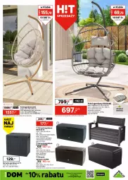 Gazetka promocyjna Leroy Merlin - Gazetka Leroy Merlin - Gazetka - ważna od 28.08 do 28.08.2025 - strona 19 - produkty: Puf, Gra, Huśtawka, Stolik, Stół, Sofa, Siedzisko, Fotel, Poduszka, Ogród, Fa