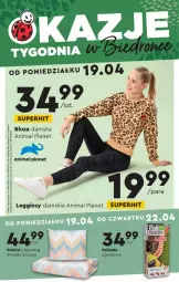 Gazetka promocyjna Biedronka - Okazje tygodnia - Gazetka - ważna od 24.04 do 24.04.2021 - strona 1 - produkty: Gin, Legginsy