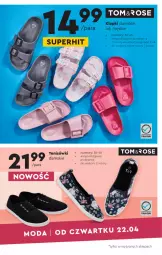 Gazetka promocyjna Biedronka - Okazje tygodnia - Gazetka - ważna od 24.04 do 24.04.2021 - strona 27 - produkty: Klapki, Tenisówki