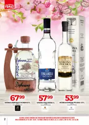 Gazetka promocyjna Topaz - Gazetka - Gazetka - ważna od 30.04 do 30.04.2021 - strona 2 - produkty: Finlandia, Wódka