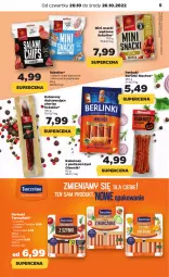 Gazetka promocyjna Netto - Artykuły spożywcze - Gazetka - ważna od 26.10 do 26.10.2022 - strona 5 - produkty: Kurczak, Cheddar, Sok, Ser, Salami, Sokołów, Parówki, Tarczyński, Kabanos, Olewnik, Berlinki