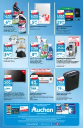 Gazetka promocyjna Auchan - Skarbonka #3 - Gazetka - ważna od 26.01 do 26.01.2022 - strona 4 - produkty: LED TV, Gry, Gra, Bref, Czajnik, Młynek, Clin, Kawa, Kosz, Koszulka, Niszczarka, Skaner, Urządzenie wielofunkcyjne, Procesor, Płyn do wc, Płyn do mycia, Cappuccino, LG, HP, Fa