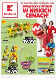 Gazetka promocyjna Kaufland - Kaufland - Gazetka - ważna od 30.03 do 30.03.2024 - strona 1 - produkty: Sok, Gra, Rama, Kosz, Palma, Znicz