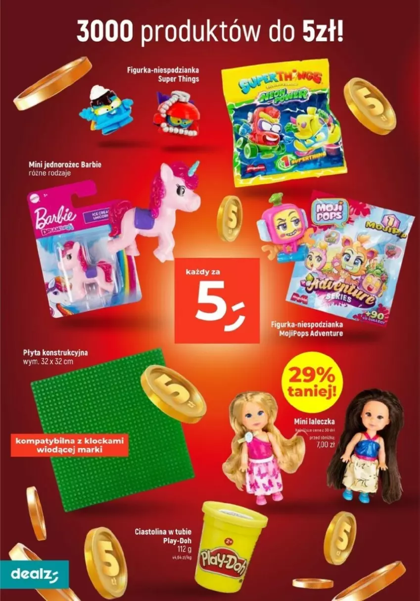 Gazetka promocyjna Dealz - ważna 13.01 do 18.01.2025 - strona 4 - produkty: Barbie, Jednorożec, Płyta