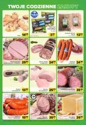 Gazetka promocyjna Carrefour - Gazetka Globi - Gazetka - ważna od 21.02 do 21.02.2022 - strona 5 - produkty: Ser, Salami, Orzeszki, Pasztet, Sałat, Szynka, Edam, Orzeszki ziemne, Gala, Kiełbasa, Imbir