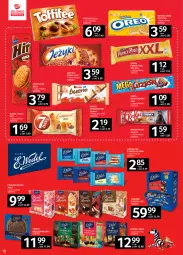 Gazetka promocyjna Selgros - Oferta spożywcza - Gazetka - ważna od 15.02 do 15.02.2023 - strona 18 - produkty: Ciastka, Prince Polo, Cukier, Kinder Bueno, Jeżyki, 7 Days, Mleczko, Rogal, Grześki, Czekolada, Ptasie mleczko, Toffifee, Baton, Cukierki, Oreo, Kinder, Baryłki