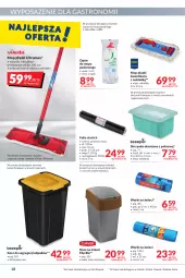 Gazetka promocyjna Makro - [Oferta promocyjna] Artykuły spożywcze i przemysłowe - Gazetka - ważna od 05.09 do 05.09.2022 - strona 18 - produkty: Teleskop, Mop, Rama, Worki na śmieci, Kosz, Vileda, Worki na śmiec, Wiadro, Waga, Pokrywa