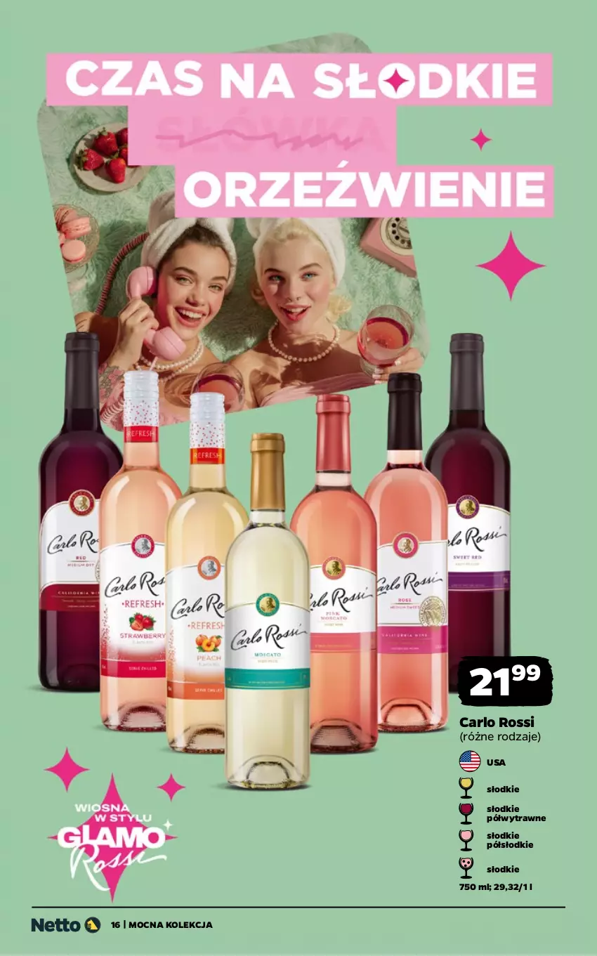Gazetka promocyjna Netto - Alkohole - Mocne - ważna 27.04 do 09.05.2026 - strona 16 - produkty: Carlo Rossi
