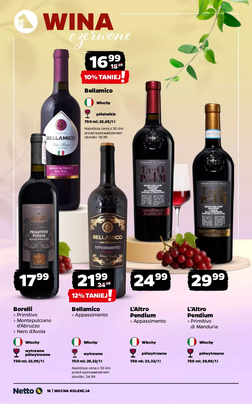 Gazetka promocyjna Netto - Alkohole - Mocne - ważna 27.04 do 09.05.2026 - strona 18 - produkty: Bell, Bella, Monte