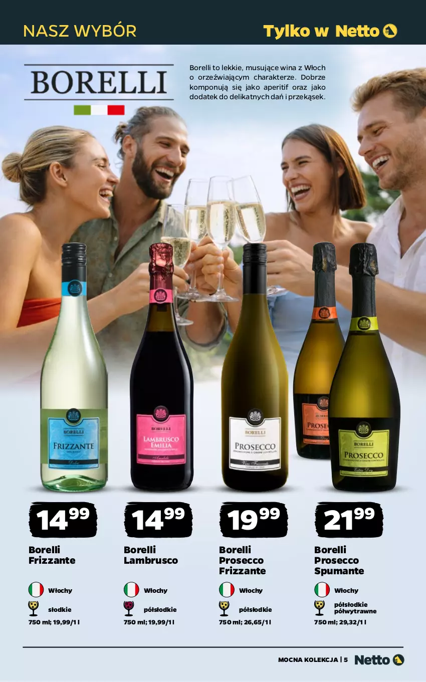 Gazetka promocyjna Netto - Alkohole - Mocne - ważna 27.04 do 09.05.2026 - strona 5 - produkty: Mus, Prosecco, Puma