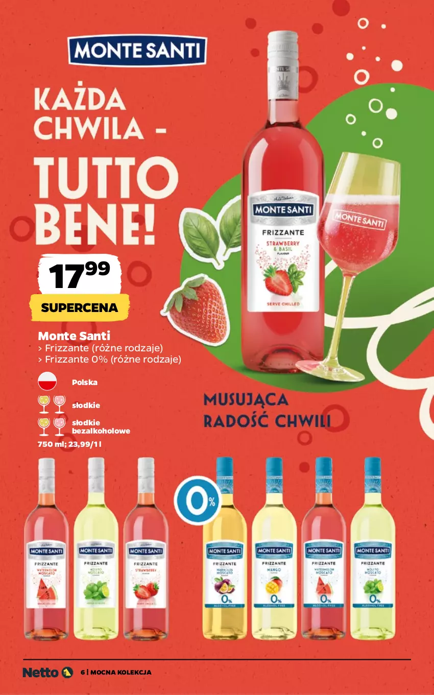 Gazetka promocyjna Netto - Alkohole - Mocne - ważna 27.04 do 09.05.2026 - strona 6 - produkty: Monte, Monte Santi
