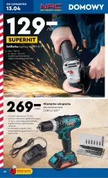 Gazetka promocyjna Biedronka - Gazetka - ważna od 26.04 do 26.04.2023 - strona 28 - produkty: Szlifierka kątowa, Warka, Tarka, Wkręt, Wkrętarka, Szlifierka, Akumulator