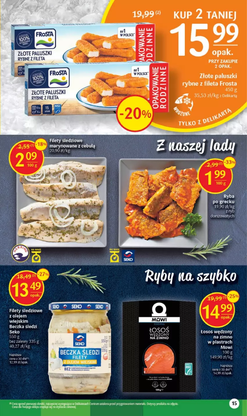 Gazetka promocyjna Delikatesy Centrum - Gazetka DC17 - ważna 04.05 do 10.05.2023 - strona 18 - produkty: Frosta, Olej, SEKO