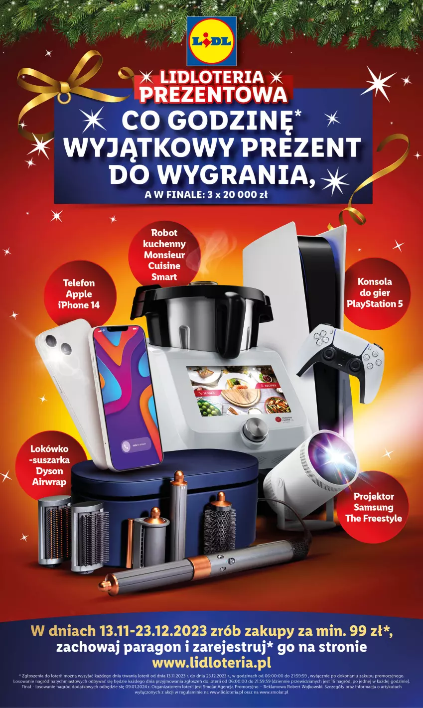 Gazetka promocyjna Lidl - GAZETKA - ważna 04.12 do 09.12.2023 - strona 11 - produkty: Konsola, LG, Mola, PlayStation, PlayStation 5, Samsung