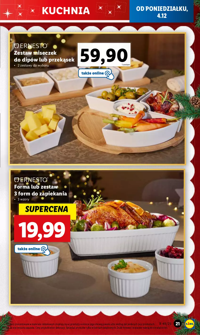 Gazetka promocyjna Lidl - GAZETKA - ważna 04.12 do 09.12.2023 - strona 25 - produkty: Kuchnia