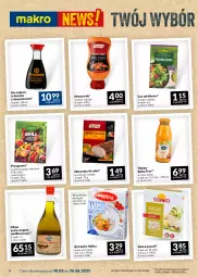 Gazetka promocyjna Makro - Najlepsze oferty - oferta z alkoholem - Gazetka - ważna od 26.06 do 26.06.2023 - strona 6 - produkty: Sos, Ser, Ryż, Mus, Gin, Stek, Sos sojowy, Sałat, Burger, Grill, Kasza, Nektar, Musztarda, Oliwa