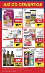 Gazetka promocyjna Carrefour - Gazetka Weekend okazji już od czwartku! - Gazetka - ważna od 16.05 do 16.05.2026 - strona 5 - produkty: Majonez, Ser, Gin, Whiskas, Chipsy, Babuni, Mars, Ferrero, Pringles, Grill, Kinder, Fa