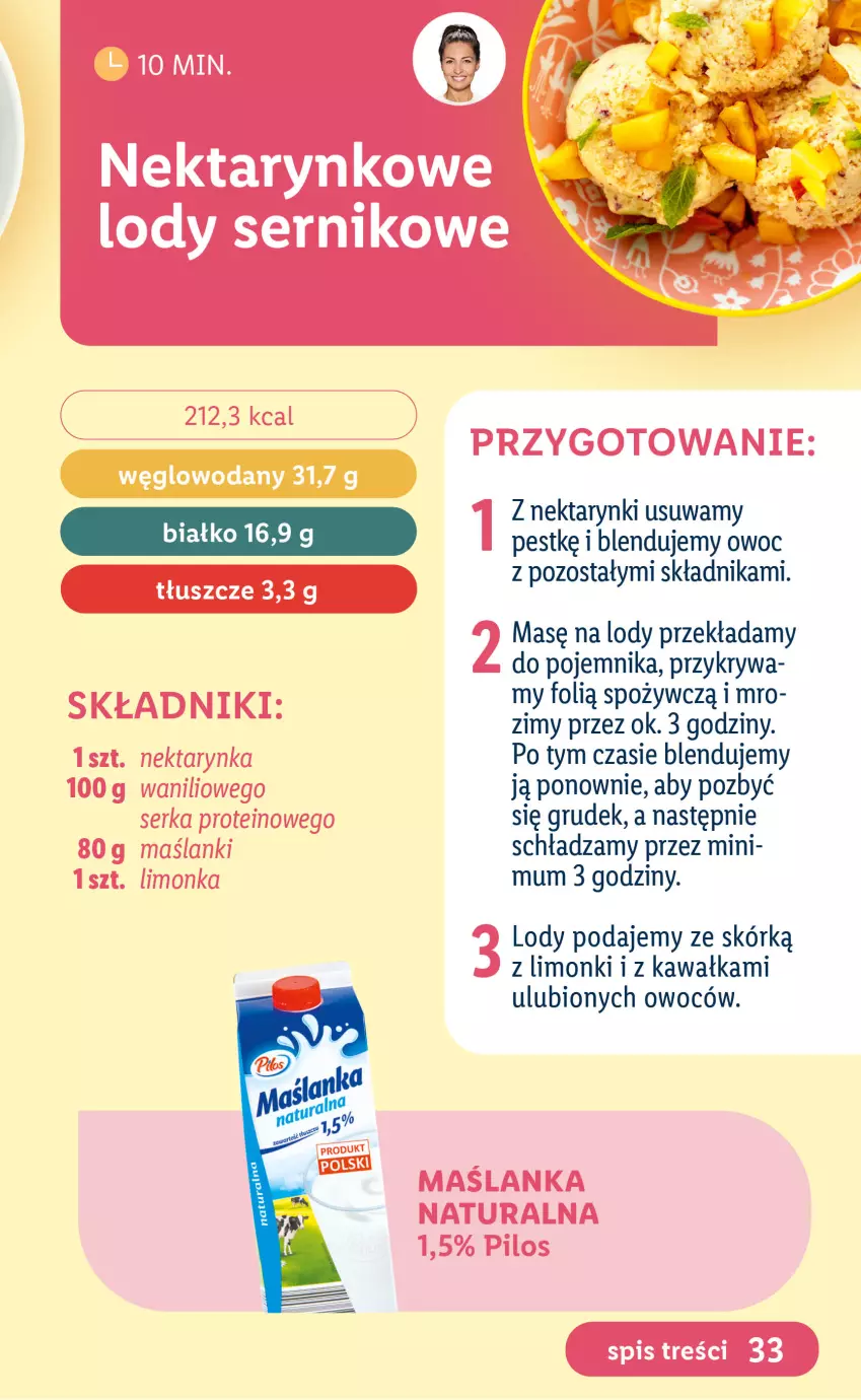 Gazetka promocyjna Lidl - EBOOK ZADBAJMY O SIEBIE - ważna 05.06 do 27.08.2023 - strona 33 - produkty: Kawa, Lody, Nektar, Pojemnik