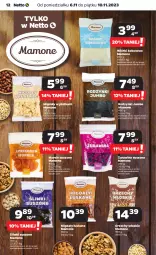 Gazetka promocyjna Netto - Artykuły spożywcze - Gazetka - ważna od 10.11 do 10.11.2023 - strona 12 - produkty: Orzechy włoskie, Wiórki kokosowe, Migdały łuskane, Migdały, Rodzynki, Kokos