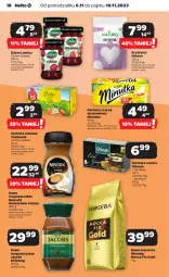 Gazetka promocyjna Netto - Artykuły spożywcze - Gazetka - ważna od 10.11 do 10.11.2023 - strona 18 - produkty: Earl Grey, Nescafé, Kawa rozpuszczalna, Kawa ziarnista, Kawa, Dilmah, Herbata czarna, Jacobs Krönung, Dżem, Teekanne, Mocca Fix Gold, Jacobs, Woseba, Herbata