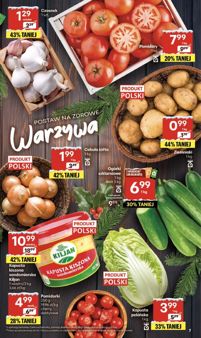 Gazetka promocyjna Delikatesy Centrum - Franczyza DC50 Czwartek - ważna 11.12 do 17.12.2025 - strona 7 - produkty: Czosnek, Rum, Wiadro, Ziemniaki