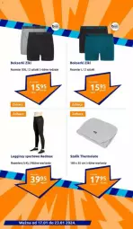 Gazetka promocyjna Action - Gazetka - ważna od 23.01 do 23.01.2024 - strona 15 - produkty: Ser, Por, Gin, Szal, Sport, Mola, Legginsy, Bokserki