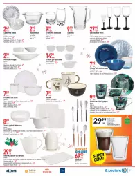 Gazetka promocyjna E Leclerc - Gazetka - ważna od 19.12 do 19.12.2021 - strona 17 - produkty: Wino białe, Top, Sos, Ser, Por, Dzbanek, Cukier, Miseczka, Talerz obiadowy, Martini, Bulion, Salaterka, Lion, LANA, Talerz, Talerz deserowy, Filiżanka, Szklanka, Kubek, Deser, Wino, Talerz głęboki, Lanki, Miska, Likier