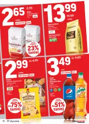 Gazetka promocyjna Intermarche - Gazetka - ważna od 17.01 do 17.01.2022 - strona 3 - produkty: Chipsy, Mirinda, Kawa mielona, Kawa, Pepsi, Mąka, Woseba