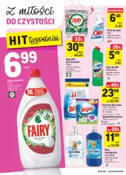 Gazetka promocyjna Intermarche - Gazetka - ważna od 17.01 do 17.01.2022 - strona 34 - produkty: Domestos, Coccolino, Proszek do prania, Clin, Płyn do płukania, Płyn do wc, Fairy, Zmywarki, Bryza, Kapsułki do prania, Płyn do szyb, Fa