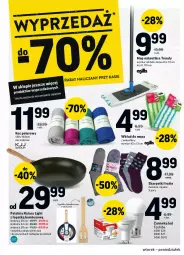 Gazetka promocyjna Intermarche - Gazetka - ważna od 17.01 do 17.01.2022 - strona 36 - produkty: Toshiba, Mop, Koc, Karp, Skarpetki, Wkład do mopa, Patelnia