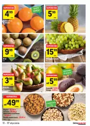 Gazetka promocyjna Intermarche - Gazetka - ważna od 17.01 do 17.01.2022 - strona 9 - produkty: Ananas, Kiwi, Pomarańcze, Avocado, Mieszanka orzechowa, Wino, Mango