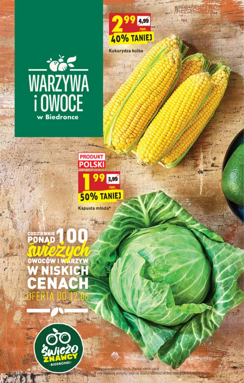 Gazetka promocyjna Biedronka - W tym tygodniu - ważna 10.06 do 16.06.2021 - strona 18 - produkty: Fa, Kukurydza, Owoce