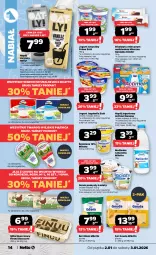 Gazetka promocyjna Netto - Od Piątku - Gazetka - ważna od 03.01 do 03.01.2026 - strona 14 - produkty: Serek puszysty, Jogurt naturalny, Ser, Maślanka, Danone, Piątnica, Zott, Bell, Jaja, Jogurt, Kosz, Actimel, Napój jogurtowy, Serek, Edam, Miks tłuszczowy, Bella, Finuu, Gouda, Mleczna kanapka, Jogobella, Napój, Kinder, Kokos
